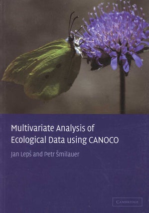 Stock ID 45136 Multivariate analysis of ecological data using CANOCO. Jan Leps, Petr Smilauer