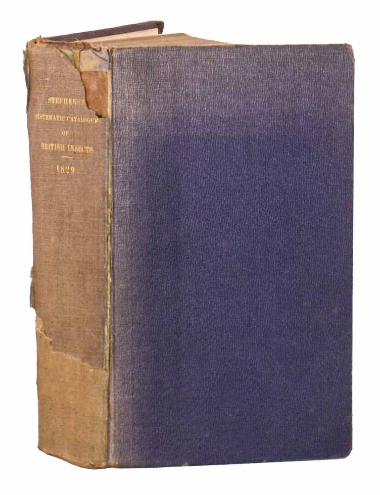 Stock ID 45173 A systematic catalogue of British insects. James Francis Stephens.