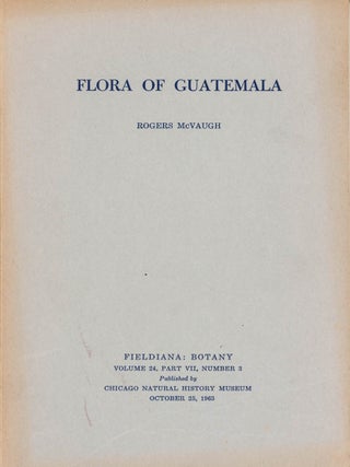Stock ID 45474 Flora of Guatemala. Rogers McVaugh