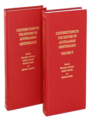 Stock ID 45642 Contributions to the history of Australasian ornithology, two volumes [all...
