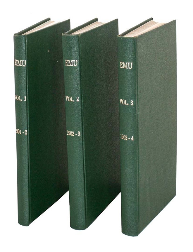 Stock ID 45657 The Emu, volumes one to three [facsimile]. A. J. Campbell.