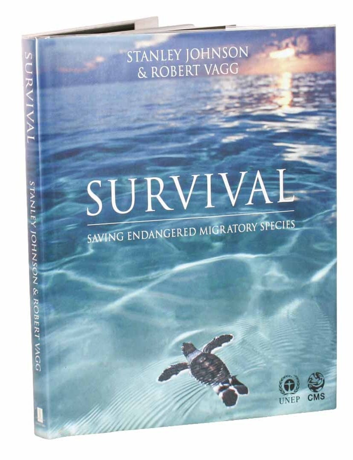 Stock ID 46559 Survival: saving endangered migratory species. Stanley Johnson, Robert Vagg.