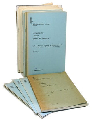 Contributions from the Queensland Herbarium, numbers 1-15