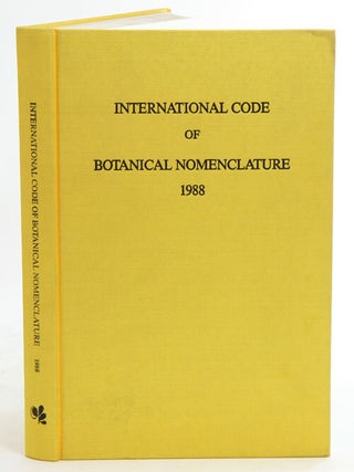 Stock ID 4666 International Code of Botanical Nomenclature. Adopted by the Fourteenth...