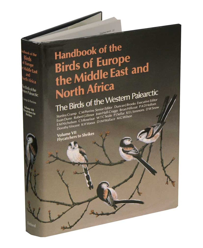 Stock ID 483 Handbook of the birds of Europe, the Middle East and North Africa. The birds of the Western Palearctic [BWP], volume seven: Flycatchers to shrikes. Stanley Cramp.