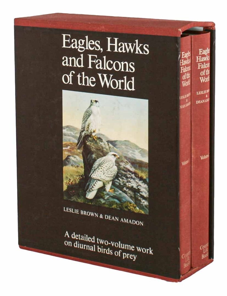 Stock ID 5502 Eagles, hawks and falcons of the world. Leslie Brown, Dean Amadon.