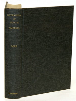 Stock ID 5743 The Batrachia of North America. E. D. Cope