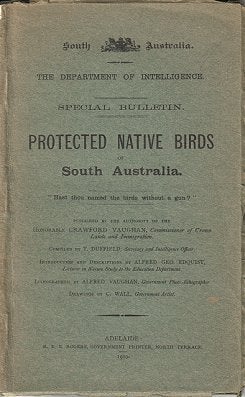 Stock ID 5993 Protected native birds of South Australia. T. Duffield