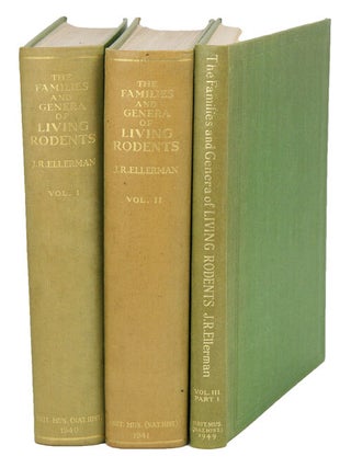 Stock ID 6009 The families and genera of living rodents. With a list of named forms (1758-1936)...