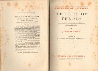 The life of the fly: with which are interspersed some chapters of autobiography.