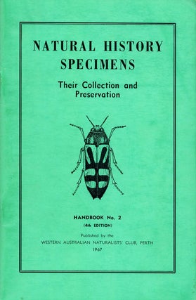 Stock ID 6273 Natural history specimens: their collection and preservation. J. Gentilli