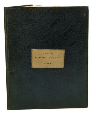 Stock ID 6348 The entomology of Australia, in a series of monographs. Part I. Containing the...