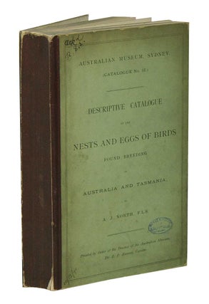 Stock ID 7513 Descriptive catalogue of the nests and eggs of birds found breeding in Australia...