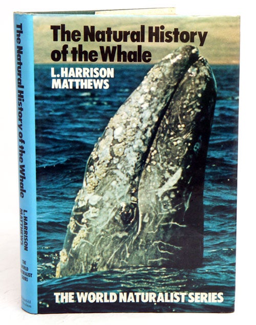 Stock ID 758 The natural history of the whale. L. Harrison Matthews.