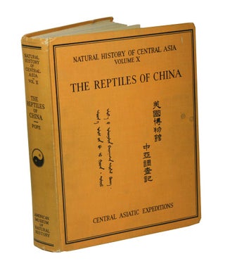 The reptiles of China: turtles, crocodilians, snakes, lizards. Clifford H. Pope.