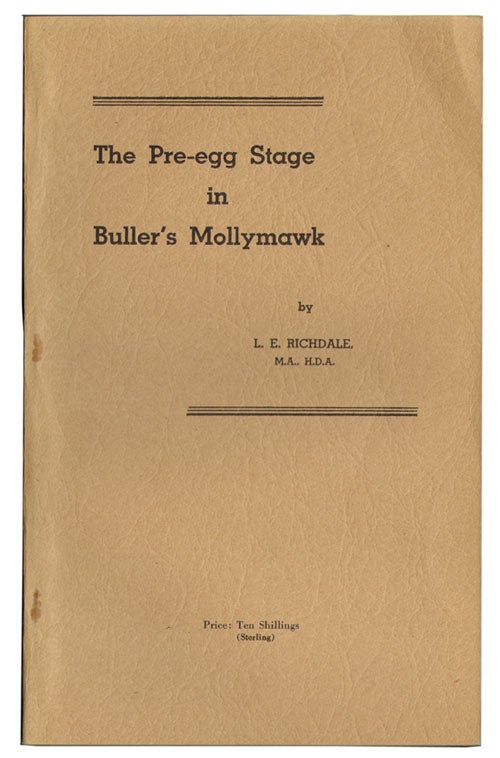 Stock ID 7780 The pre-egg stage in Buller's Mollymawk. L. E. Richdale.