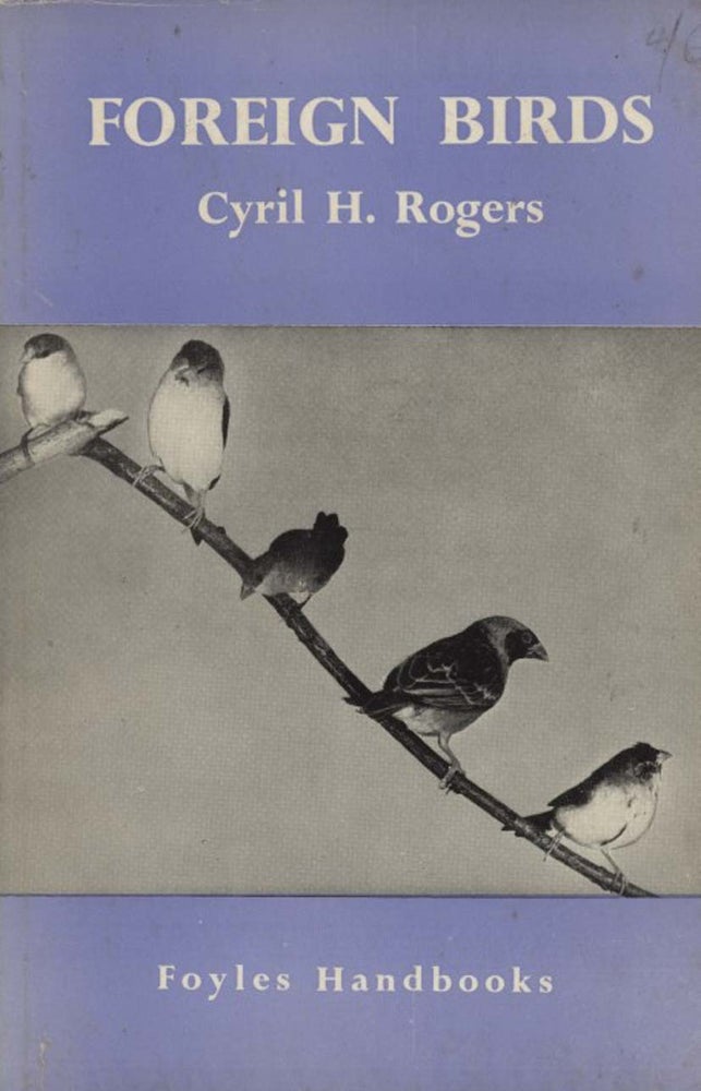 Stock ID 7845 Foreign birds. Cyril H. Rogers.