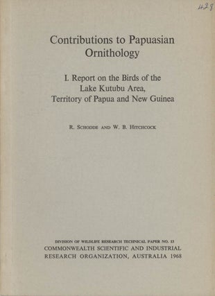 Stock ID 7951 Contributions to Papuasian ornithology part one:.Report on the birds of the Lake...