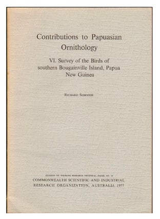 Stock ID 7952 Contributions to Papuasian ornithology. part six: Survey of the birds of southern...