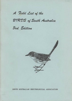 Stock ID 8134 A field list of the birds of South Australia. Ron Attwood