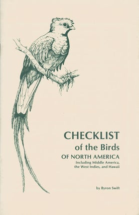 Stock ID 8241 Checklist of the birds of North America: including middle America, the West Indies,...
