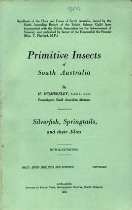 Stock ID 8604 Primitive insects of South Australia: silverfish, springtails, and their allies. H....