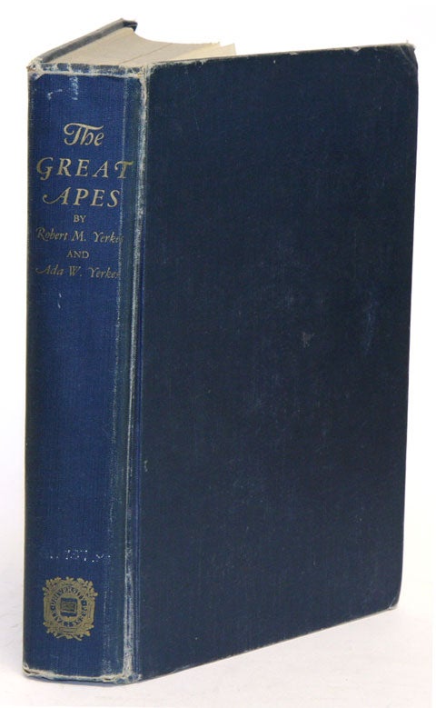 Stock ID 8647 The Great Apes: a study of anthropoid life. Robert M. Yerkes, Ada W. Yerkes.