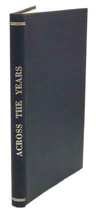 Stock ID 8708 Across the years: the lure of early Australian books. Charles Barrett