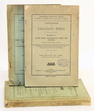 Stock ID 8828 Catalogue of Canadian birds. John Macoun