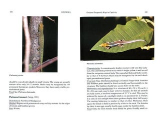 Geckoes: biology, husbandry and reproduction.