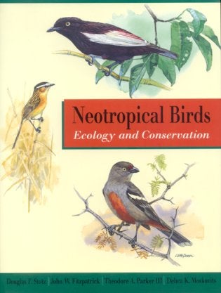 Stock ID 9639 Neotropical birds: ecology and conservation. Douglas F. Stotz