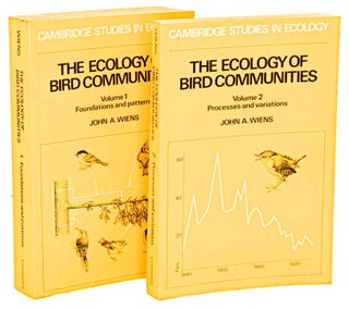 Stock ID 9686 The ecology of bird communities. John A. Wiens