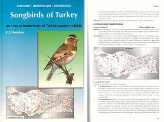 Stock ID 9737 Songbirds of Turkey: an atlas of biodiversity of Turkish passerine birds. C. S....