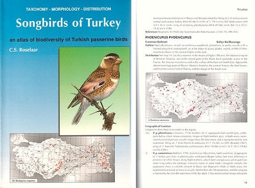 Stock ID 9737 Songbirds of Turkey: an atlas of biodiversity of Turkish passerine birds. C. S. Roselaar.