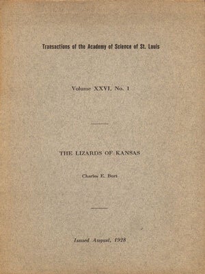 Stock ID 9981 The lizards of Kansas. Charles E. Burt